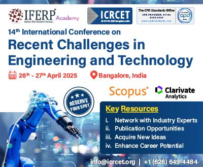 14th International Conference on Recent Challenges In Engineering And Technology