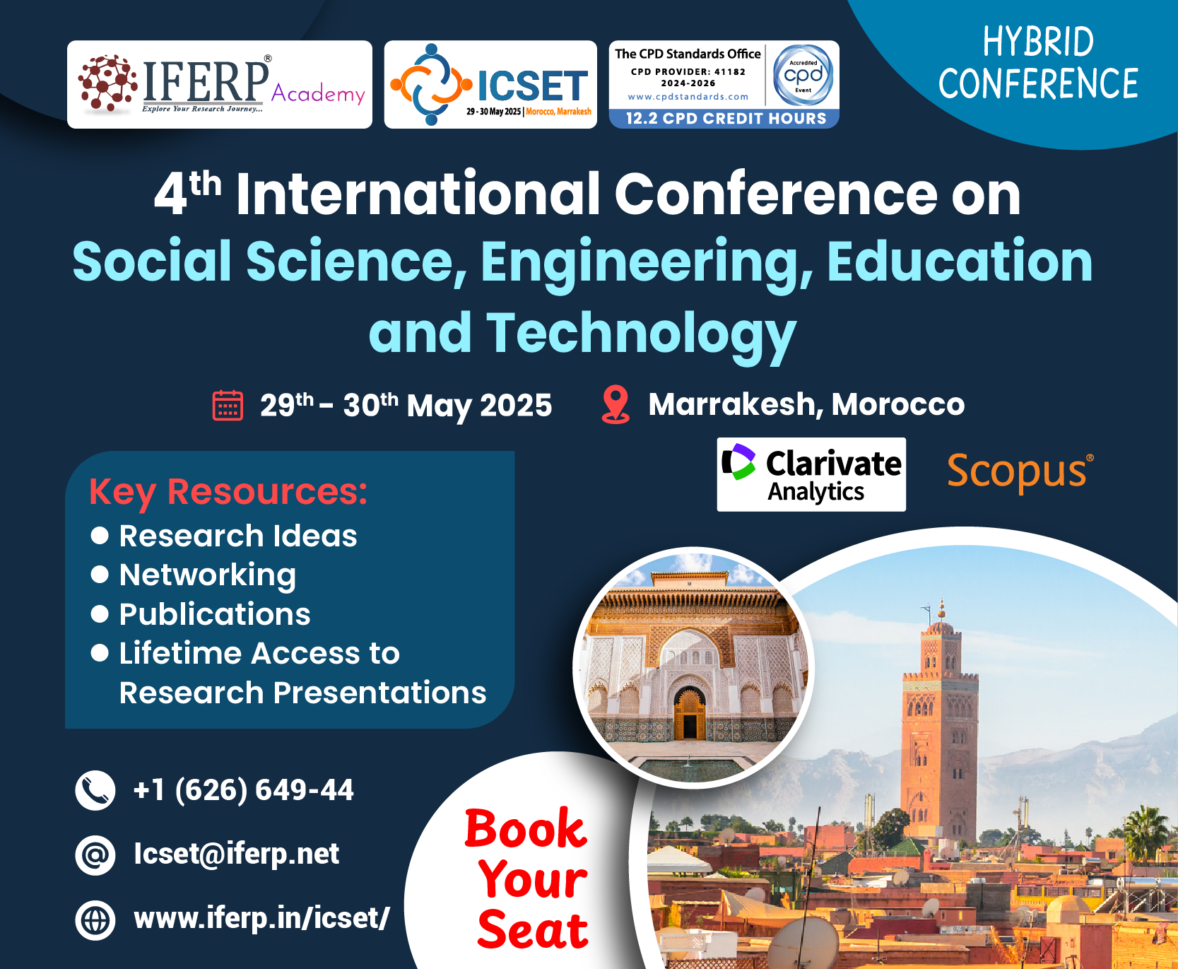 4th International Conference on Social Science, Engineering, Education and Technology (ICSET)